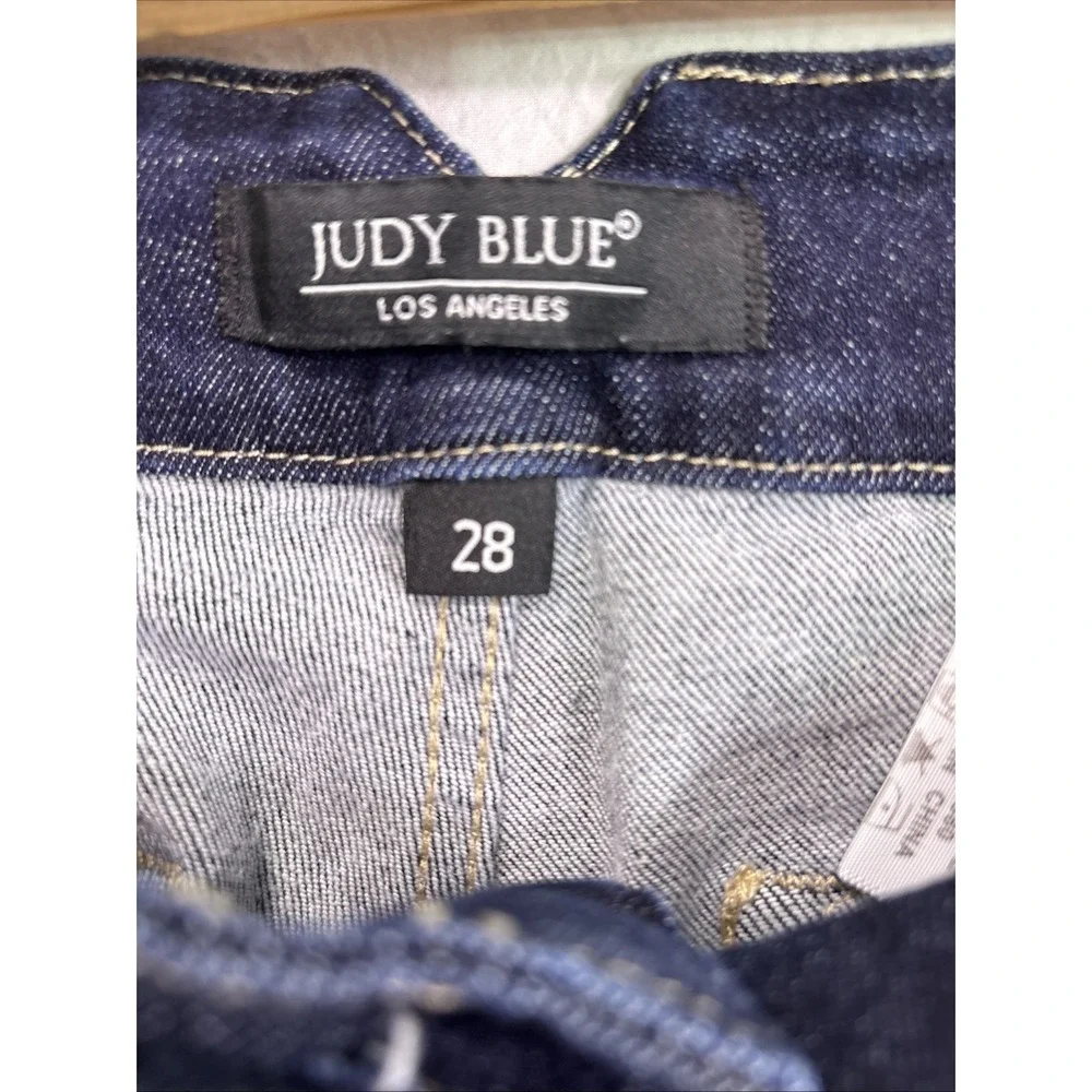 Judy Blue JEANS Women's 28  High Rise Wide Leg FLARE NWOT Y2K HIPPIE